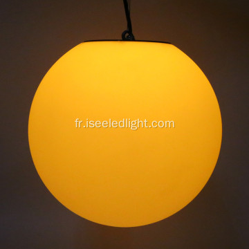 Sphère LED 3D Pixel en pleine couleur Baule suspendue